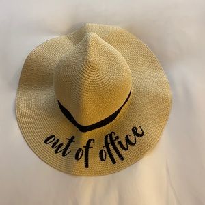 Never used out of office (OOO) beach hat